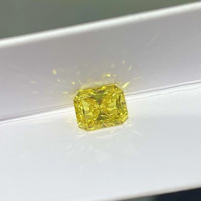 放射体切口の総合的な実験室は黄色いダイヤモンド2-2.99のカラットを作成した