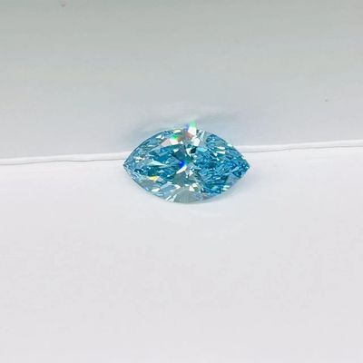10 Mohsの緩い実験室は証明された青いダイヤモンドの伯爵夫人の切口IGIを作った
