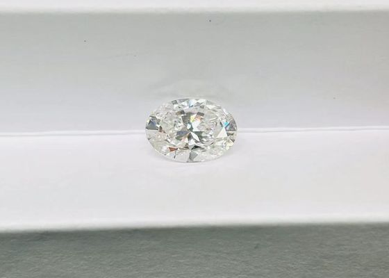 2.1ct オーバル形 実験室で育てたCVD ダイヤモンド IGI 認定 G VVS 2EX