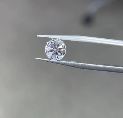 精巧な実験室で育てられた 無色白ダイヤモンド 丸い 輝かしい切片 2ct 中国製