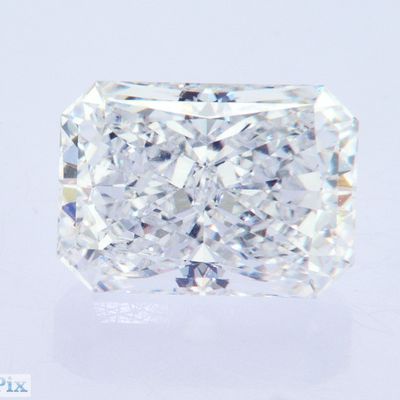 3.6ct 長い輝く形 IGI認定実験室 成長したCVDとして作成 ホワイトダイヤモンド H VS1