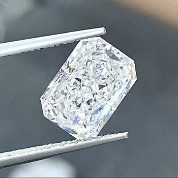 大型CVDの実験室によって育てられるダイヤモンドの放射形総合的な4.0ct 4.5ct