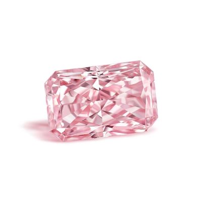 1.13ct ファンシーライトピンク 放射性形状ラボ IGI証明書付き ダイヤモンドVVSカーボン素材を作成